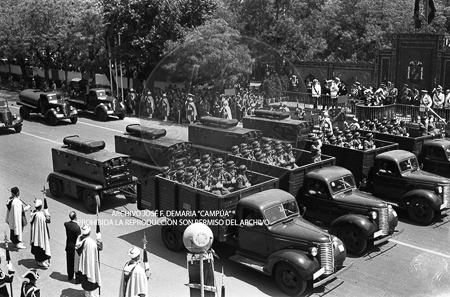 Visita del <presidente de Portugal a España, 1953
