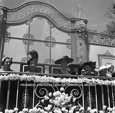 Visita del <presidente de Portugal a España, 1953