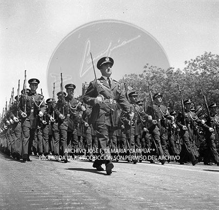 Visita del <presidente de Portugal a España, 1953