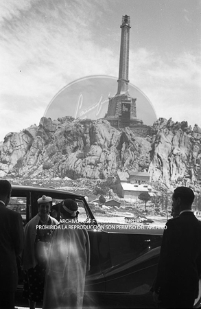 Visita del <presidente de Portugal a España, 1953