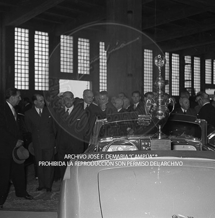 Visita del <presidente de Portugal a España, 1953