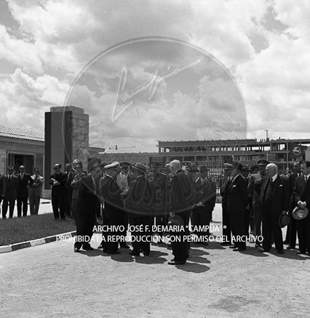 Visita del <presidente de Portugal a España, 1953