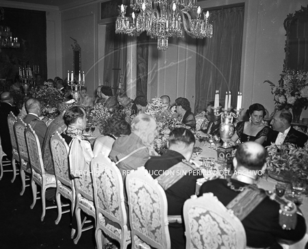 Visita del <presidente de Portugal a España, 1953