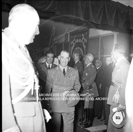 Visita del Presidente de Portugal a España, 1953