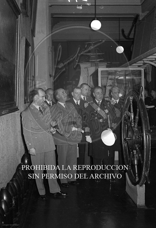 Visita del Presidente de Portugal a España, 1953