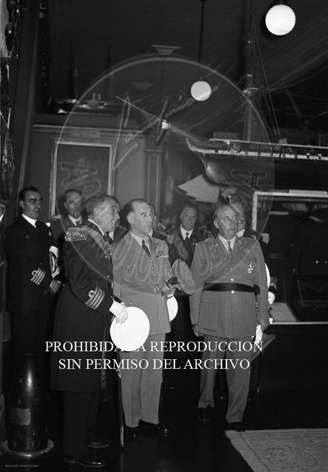 Visita del Presidente de Portugal a España, 1953