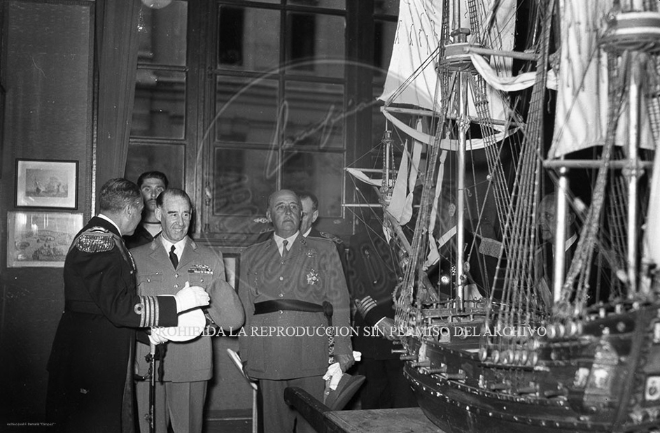 Visita del Presidente de Portugal a España, 1953