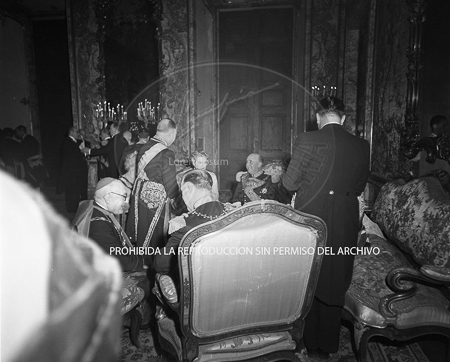 Visita del Presidente de Portugal a España, 1953