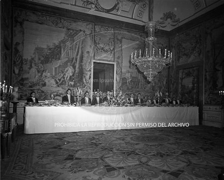 Visita del Presidente de Portugal a España, 1953