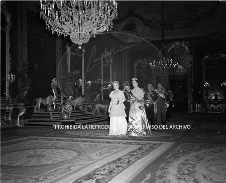 Visita del Presidente de Portugal a España, 1953