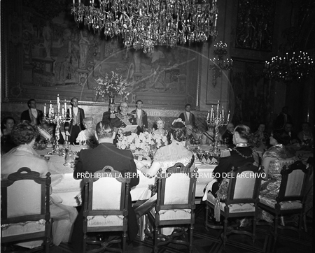 Visita del Presidente de Portugal a España, 1953