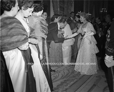 Visita del Presidente de Portugal a España, 1953