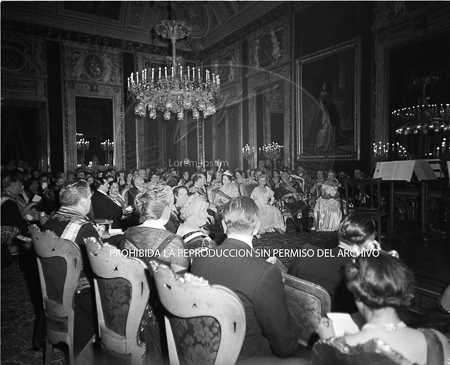 Visita del Presidente de Portugal a España, 1953