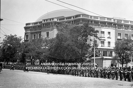 Visita del Presidente de Portugal a España, 1953