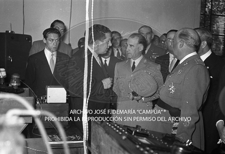 Visita del Presidente de Portugal a España, 1953