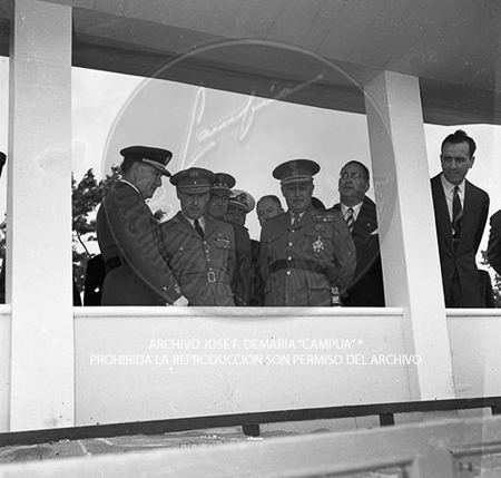 Visita del Presidente de Portugal a España, 1953