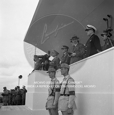 Visita del Presidente de Portugal a España, 1953
