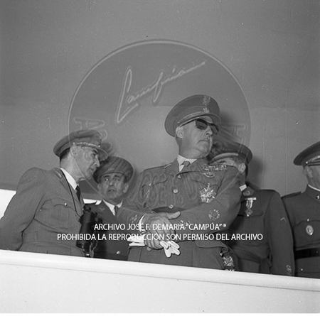 Visita del Presidente de Portugal a España, 1953