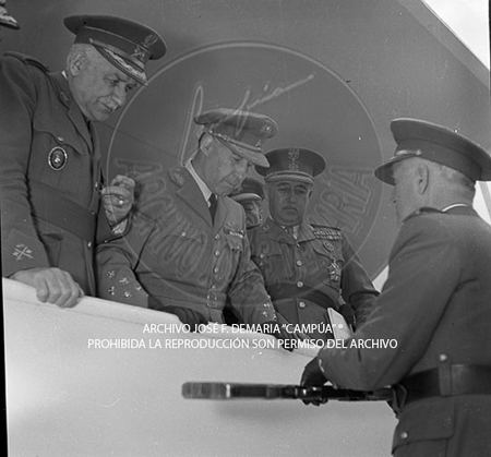 Visita del Presidente de Portugal a España, 1953