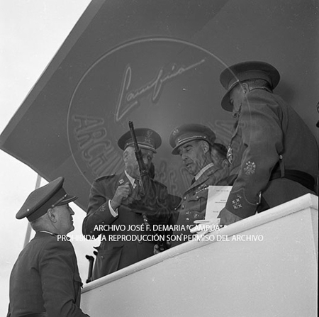 Visita del Presidente de Portugal a España, 1953