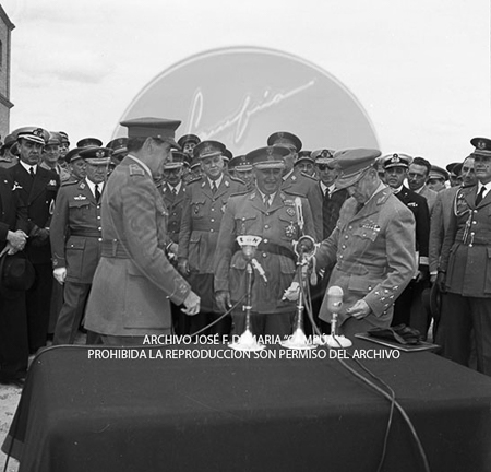 Visita del Presidente de Portugal a España, 1953