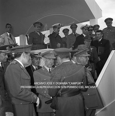 Visita del Presidente de Portugal a España, 1953