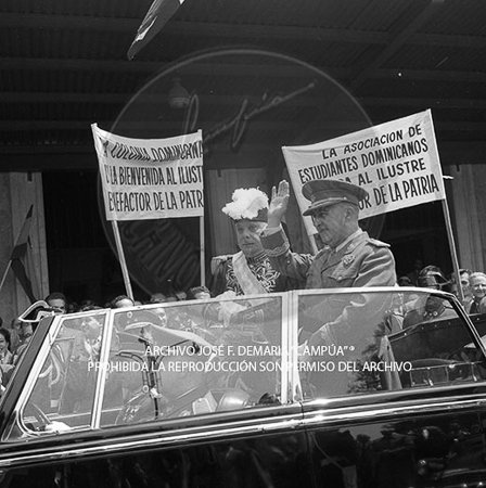 Visita del Presidente Trujillo.