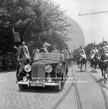 Visita del Presidente Trujillo.