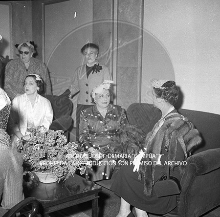 Visita del Presidente Trujillo.