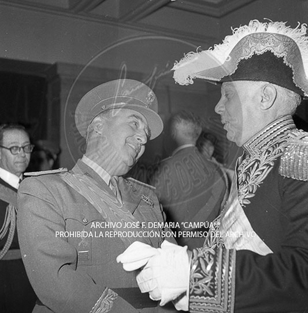 Visita del Presidente Trujillo.