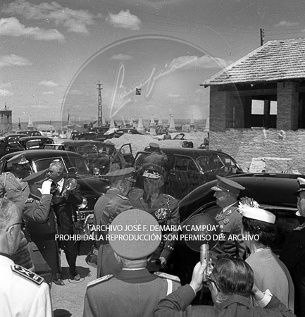 Visita del Presidente Trujillo.