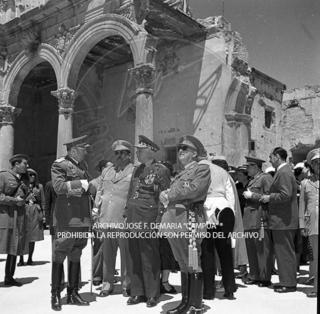 Visita del Presidente Trujillo.