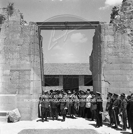 Visita del Presidente Trujillo.