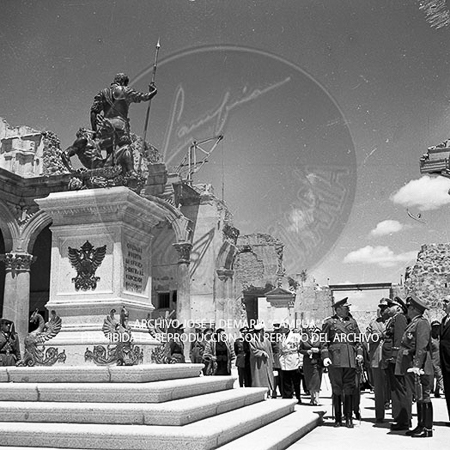 Visita del Presidente Trujillo.