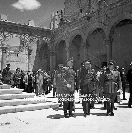 Visita del Presidente Trujillo.