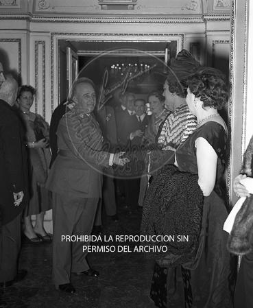 Visita del Presidente Trujillo.