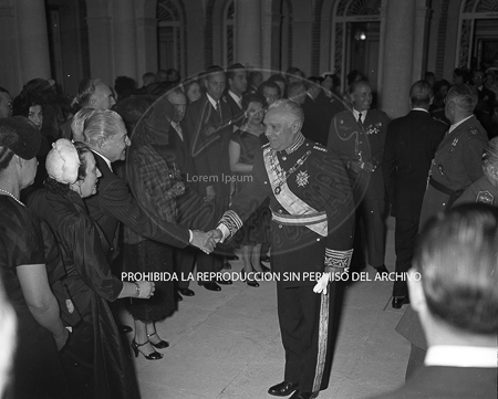 Visita del Presidente Trujillo.