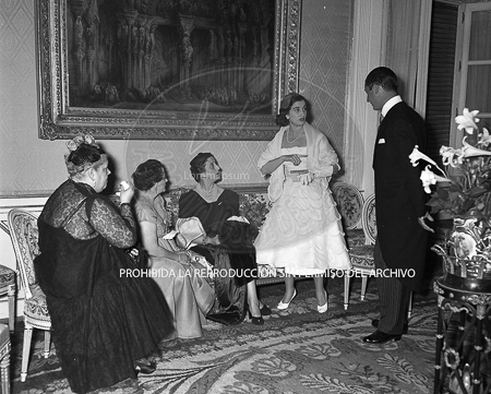 Visita del Presidente Trujillo.