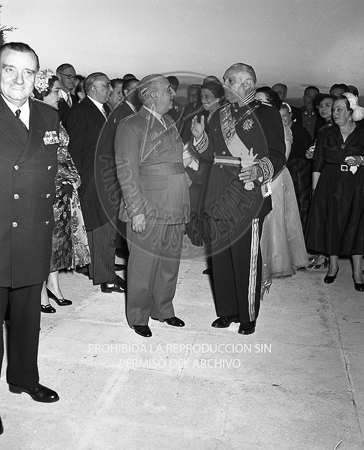 Visita del Presidente Trujillo.