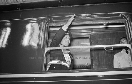 Visita del Presidente Trujillo.