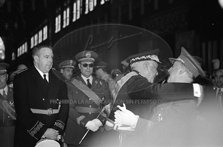 Visita del Presidente Trujillo.