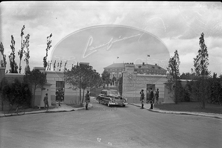 Visita del Presidente Trujillo.