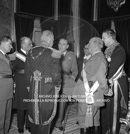 Visita del Presidente Trujillo.