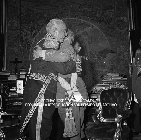 Visita del Presidente Trujillo.