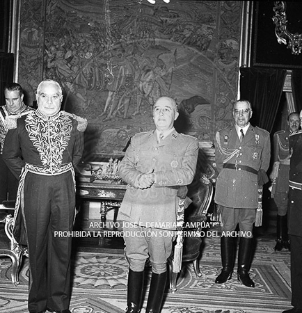 Visita del Presidente Trujillo.