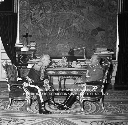 Visita del Presidente Trujillo.