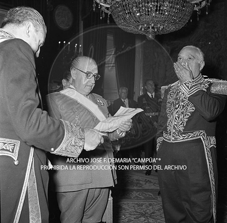 Visita del Presidente Trujillo.