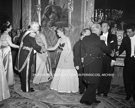 Visita del Presidente Trujillo.