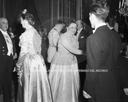 Visita del Presidente Trujillo.