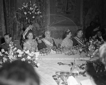 Visita del Presidente Trujillo.